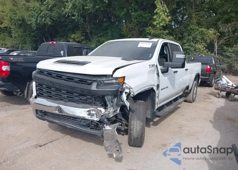 2021 Chevrolet Silverado 2500Hd 4Wd Long Bed Wt из США, поврежденный, VIN 1GC1YLE7XMF265614